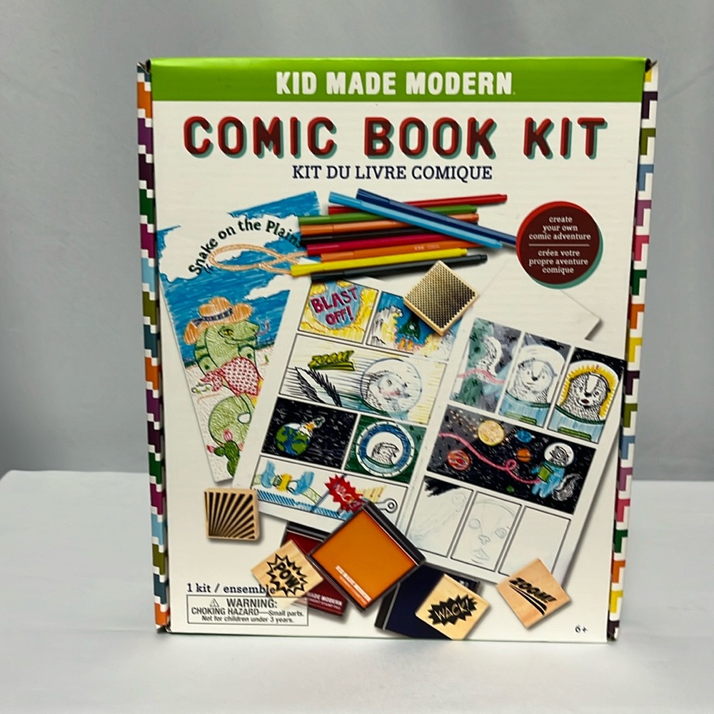 Kid Made Modern Comic Book Kit